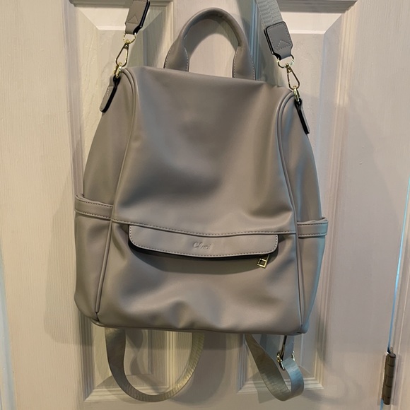 Leather book bag purse like new - Picture 2 of 8